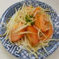 あっこ姉's cooksnap of when they made 麺つゆ+ナンプラーで♪もやしとトマト炒め.