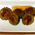 カナ8456's cooksnap of when they made ゴーヤのチーズ肉詰め.