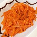 はなまるレモン's cooksnap of when they made ☆人参だけサラダ（マスタード風味）☆.