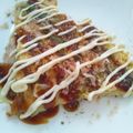 FLT's cooksnap of when they made 豚玉 お好み焼き.