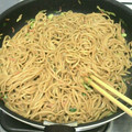 jyoshu's cooksnap of when they made 簡単、長ネギと桜えびの焼きそば.