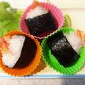 ☆たた☆'s cooksnap of when they made かにかまで作る、天むす風おにぎり.