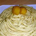 りずでぃず's cooksnap of when they made 私が食べたかったモンブランタルト。栗。.