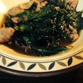 青blueblue's cooksnap of when they made 豚バラ肉とレタスの炒め物 (*>ω<)b.