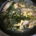 minao2318's cooksnap of when they made 優しい味のニラ玉春雨スープ.