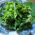 かき氷's cooksnap of when they made 超簡単♪菜の花のごまマヨあえ.