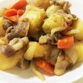 ぴぃたん7's cooksnap of when they made 簡単☆めんつゆで作る肉じゃが.