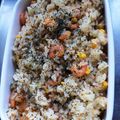 ちょこくんまま's cooksnap of when they made 炊飯器におまかせ♪海老ピラフ.