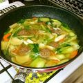 ねぇゃん♪'s cooksnap of when they made 豚挽き肉とチンゲンサイとフォーのスープ.