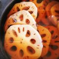 Taykko's cooksnap of when they made シャッキリ☆れんこんの煮物.