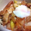 なおぼぉ's cooksnap of when they made 鶏皮だけで焼き鳥丼.