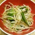 プリヲ's cooksnap of when they made もやしと四角豆の簡単炒め.