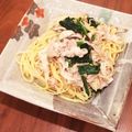 jjjjjmmmmm's cooksnap of when they made ほうれん草と豚肉のパスタ.