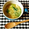 みーちゃんぴ's cooksnap of when they made チンゲン菜のふかひれ？スープ.