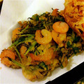 wakacocco's cooksnap of when they made えびと三つ葉のかき揚げ.
