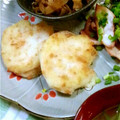 名前は８子's cooksnap of when they made もちもち♡揚げ大和芋の鮭マヨソース.