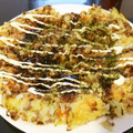ぽこがーる's cooksnap of when they made ご飯入りお好み焼き風卵焼き.