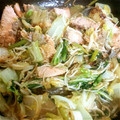 Chokoモンブラン's cooksnap of when they made 鮭と白菜のちゃん焼き.