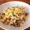 accomac's cooksnap of when they made かぶの葉とツナのお寿司.