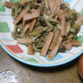 クックP1XKRQ☆'s cooksnap of when they made きのこと魚肉ソーセージのバタポン炒め.