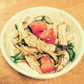 Swimmy☆'s cooksnap of when they made むね肉のバンバンジー風和え物.