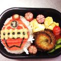 ゆいまぁぁぁぁる's cooksnap of when they made キャラ弁＊トッキュージャー(１号).