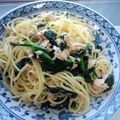 horihoriko's cooksnap of when they made ツナとレタスの柚子胡椒パスタ.