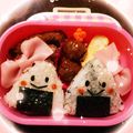 クックFJ2FRV☆'s cooksnap of when they made おにぎりチャン★簡単キャラ弁.