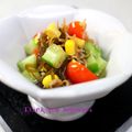 soyumina's cooksnap of when they made もずくで彩りサラダ風.