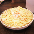 番長0719's cooksnap of when they made 簡単！エビとほうれん草のクリームパスタ.