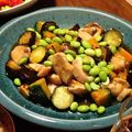 黒豆love's cooksnap of when they made 残り野菜の甘酢あんかけ.