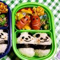 ゆきゆーたい's cooksnap of when they made ☆キャラ弁☆〜ダブルパンダ〜.