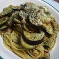 たけ☆'s cooksnap of when they made エスニック☆カレー風味のナス挽きパスタ.