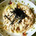 べにあ's cooksnap of when they made 簡単時短 1人ランチふわっと納豆パスタ.