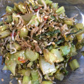 masamichia's cooksnap of when they made 冷めても美味しい！大根葉とじゃこ炒め.