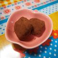 ジョンリークッカー's cooksnap of when they made 節約量増し？簡単生チョコ風トリュフ.