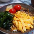 ジョンリークッカー's cooksnap of when they made 冷麦で♪味噌味冷やし中華.
