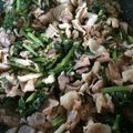 ちゃんこまんさん's cooksnap of when they made 大根の葉と豚肉の胡麻味噌炒め.