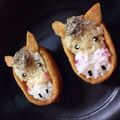 優芽ちゃん's cooksnap of when they made うま年キャラ弁にも♪簡単お馬さんお稲荷.