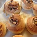 nocconeco's cooksnap of when they made 栗とナッツのキャラメルロールパン♪.