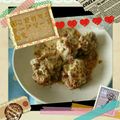 heimia's cooksnap of when they made 簡単★豚コマバーグマスタードソース.