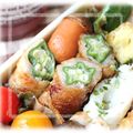 KENチャン's cooksnap of when they made オクラの肉巻き～さっぱりレモンソース～.