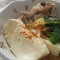 a.k.n.'s cooksnap of when they made ＊後一品に＊豚肉とお豆腐の味噌煮込み＊.