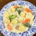 早起きまま's cooksnap of when they made クリームシチュー♡栗を入れてみました♡.