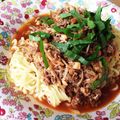 星空ギターのなほなほ's cooksnap of when they made 日清の冷やし中華の袋麺を簡単アレンジ！！.