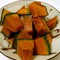 westerly's cooksnap of when they made レンジで簡単！カボチャサラダ.