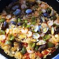 ∞らら∞'s cooksnap of when they made フライパンでカンタン☆パエリア☆.