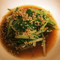 とゆしる's cooksnap of when they made 水菜の胡麻和え.