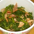 としゅ's cooksnap of when they made ほうれん草ベーコン炒め.