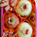 ma___111's cooksnap of when they made ＊キャラ弁＊　カップケーキ♡.